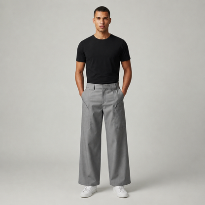 Cargo Flare Pants