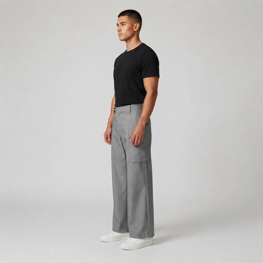 Cargo Flare Pants