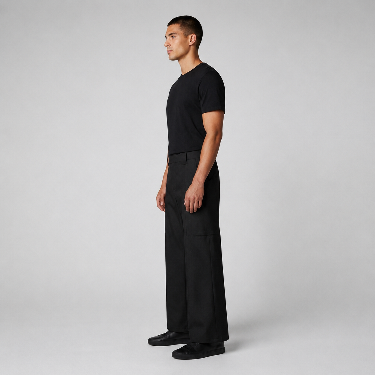 Cargo Flare Pants