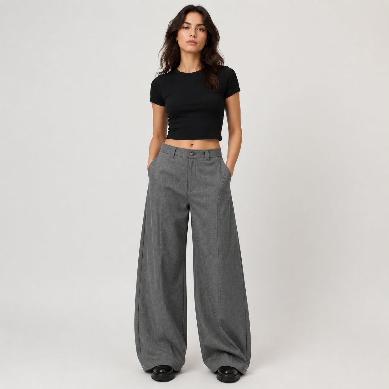 Curve Wide Pants