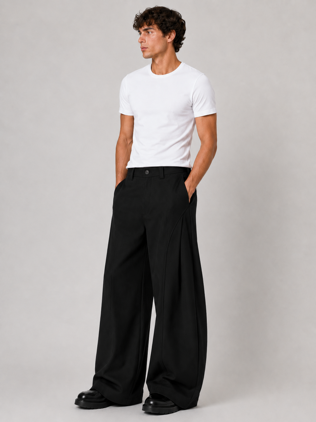 Curve Wide Pants
