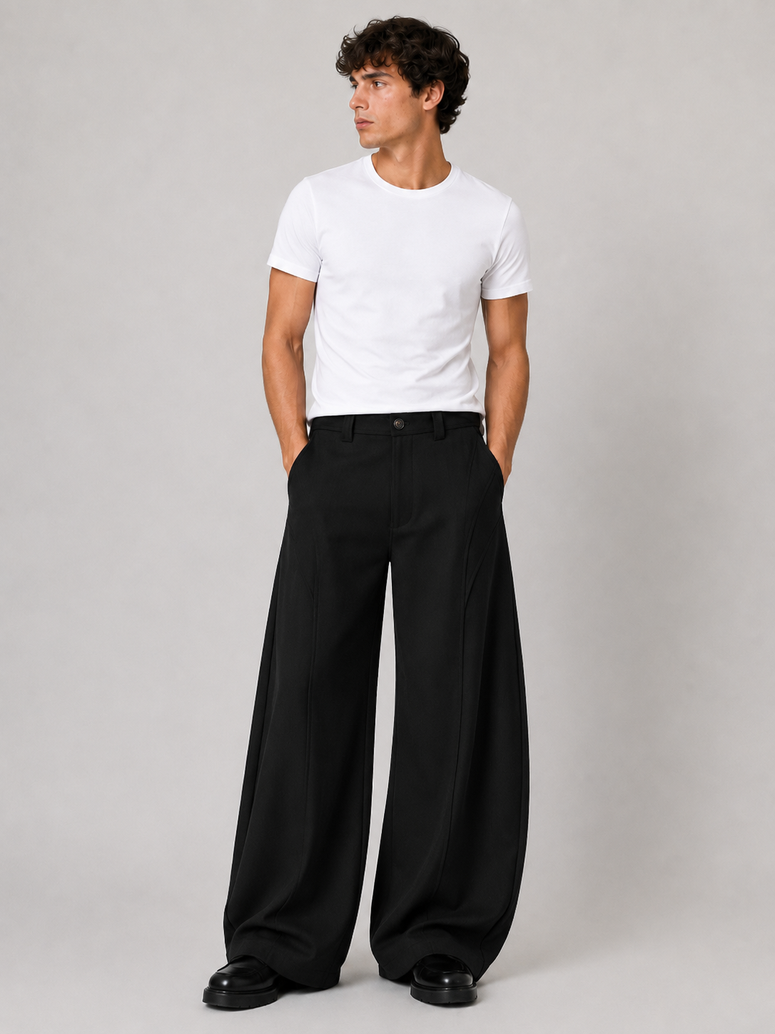 Curve Wide Pants