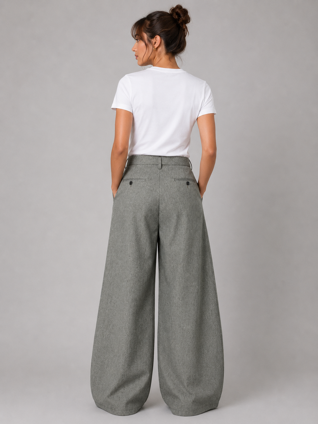 Pleated Wide pant