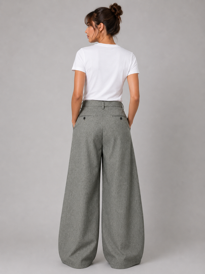 Pleated Wide pant