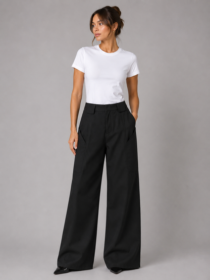 Cargo Flare Pants