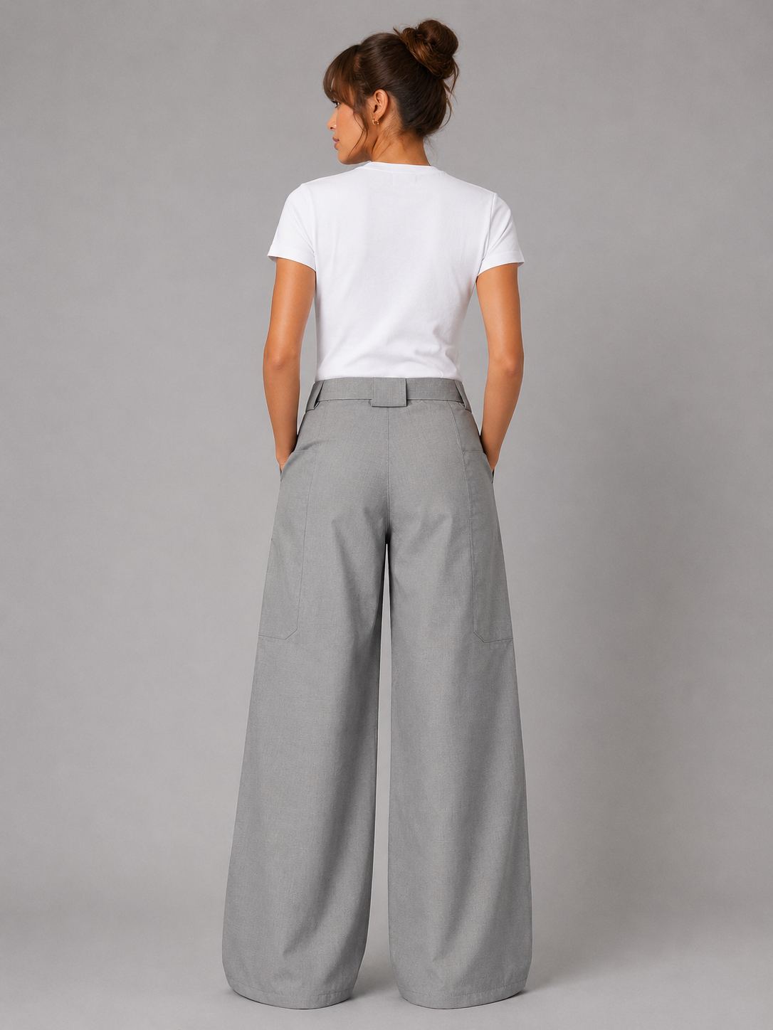 Cargo Flare Pants