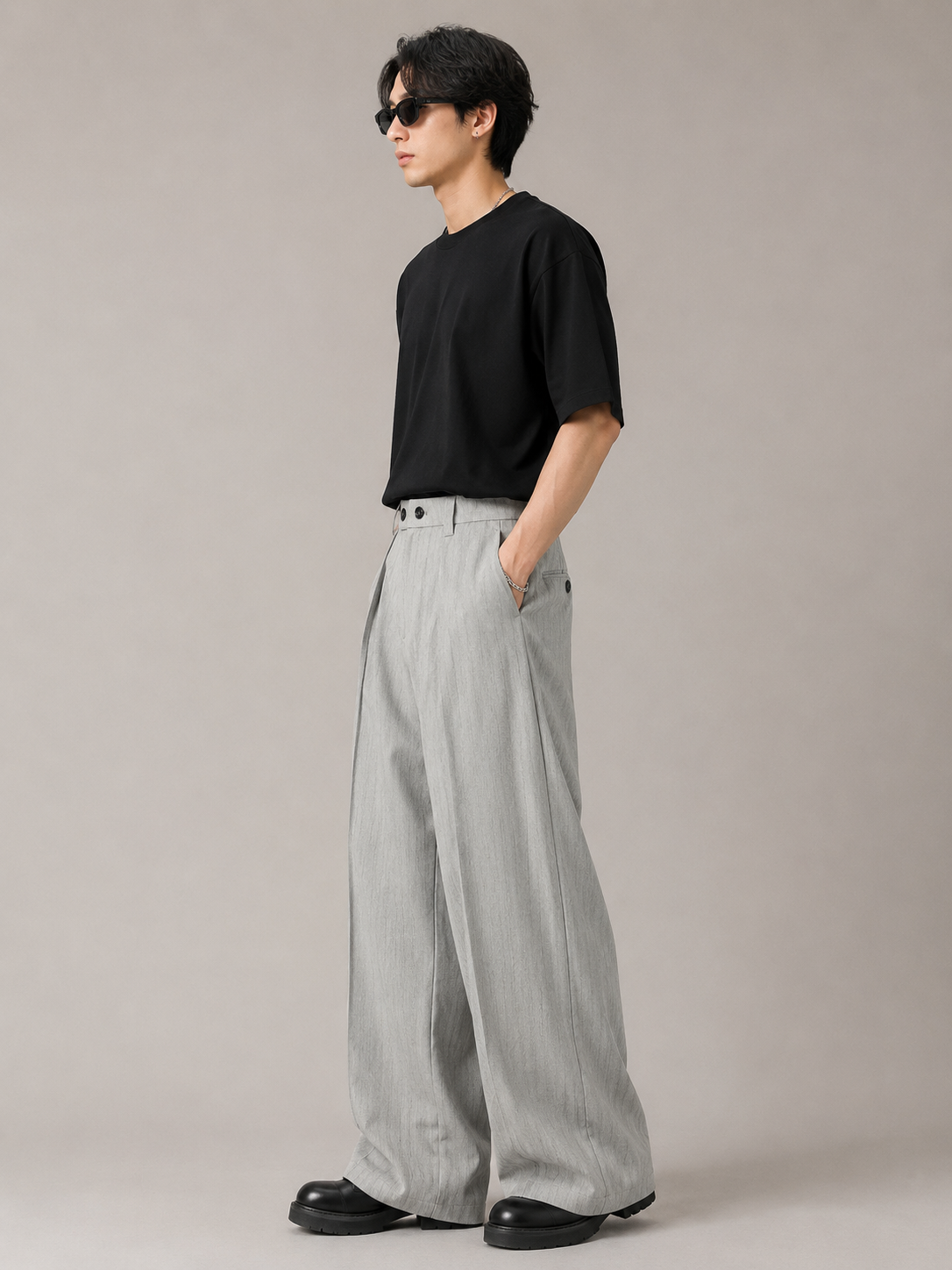 Double Button Pants