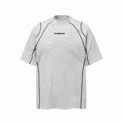 Scarline Distress Seam Tshirt