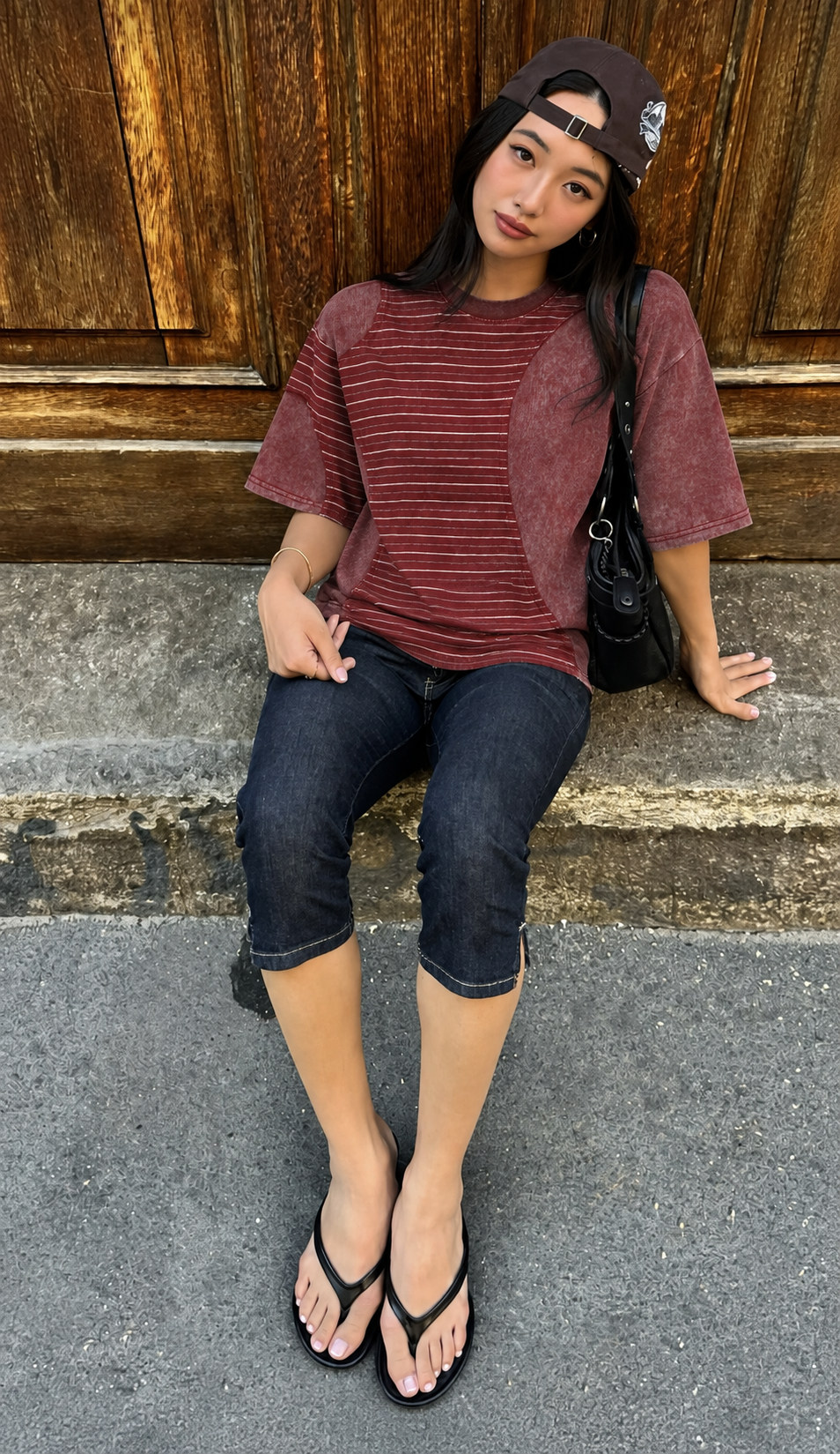 Static Stripe Tee