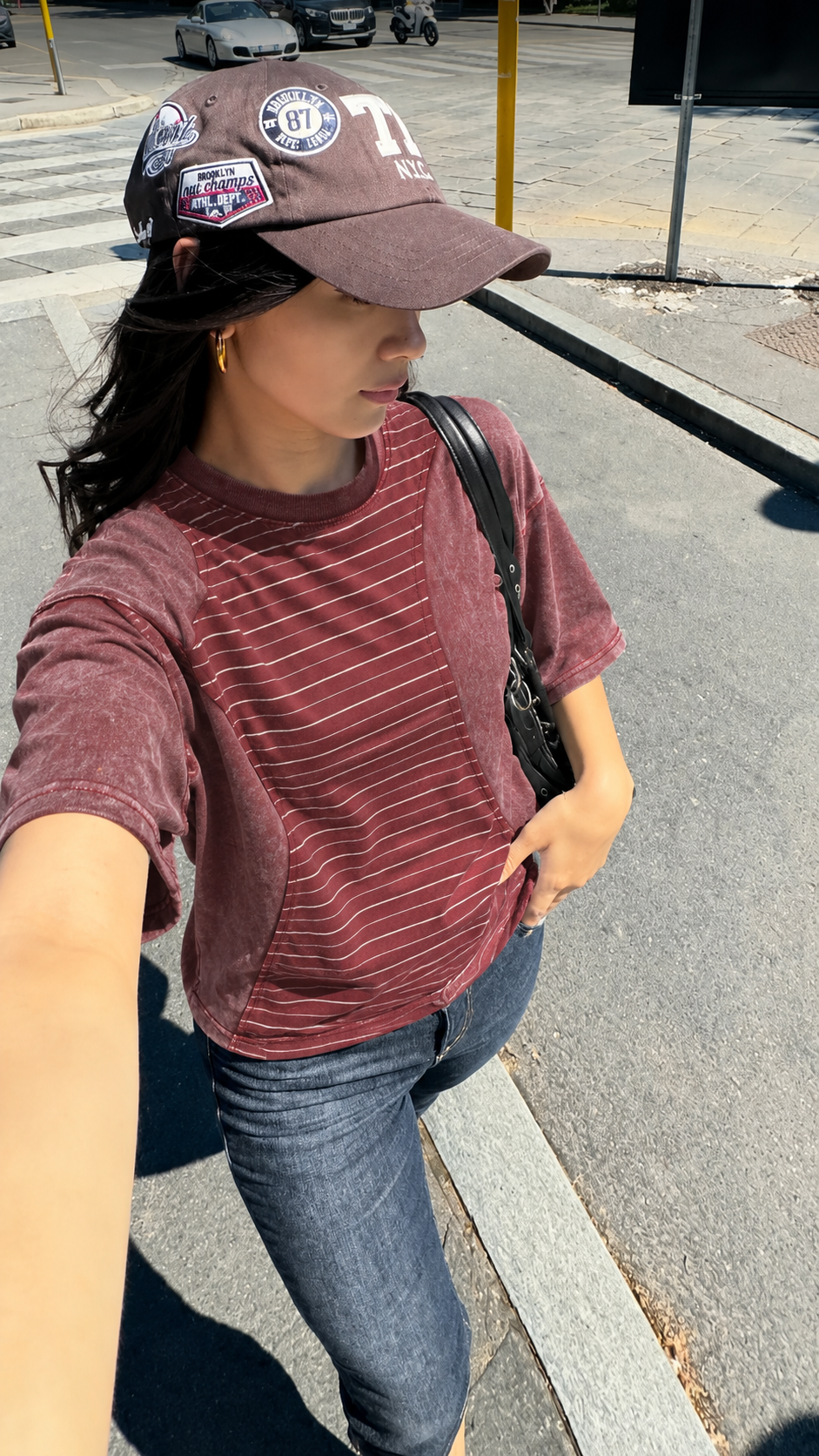 Static Stripe Tee