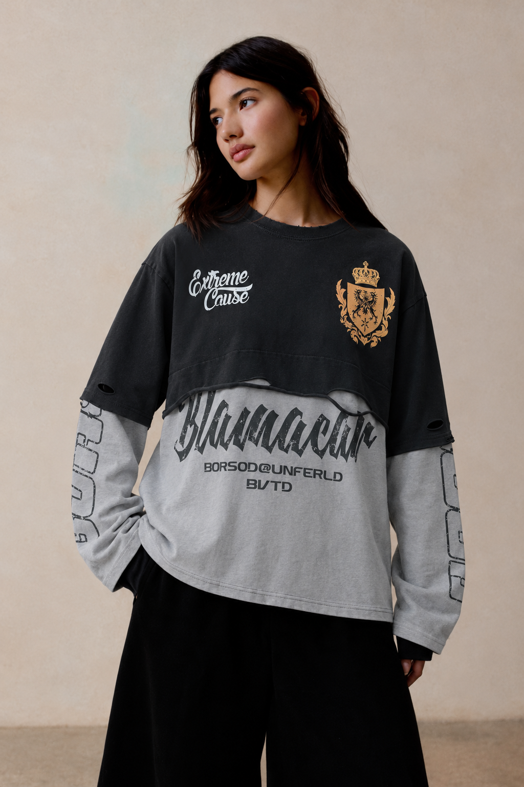 Crest Layered Tee
