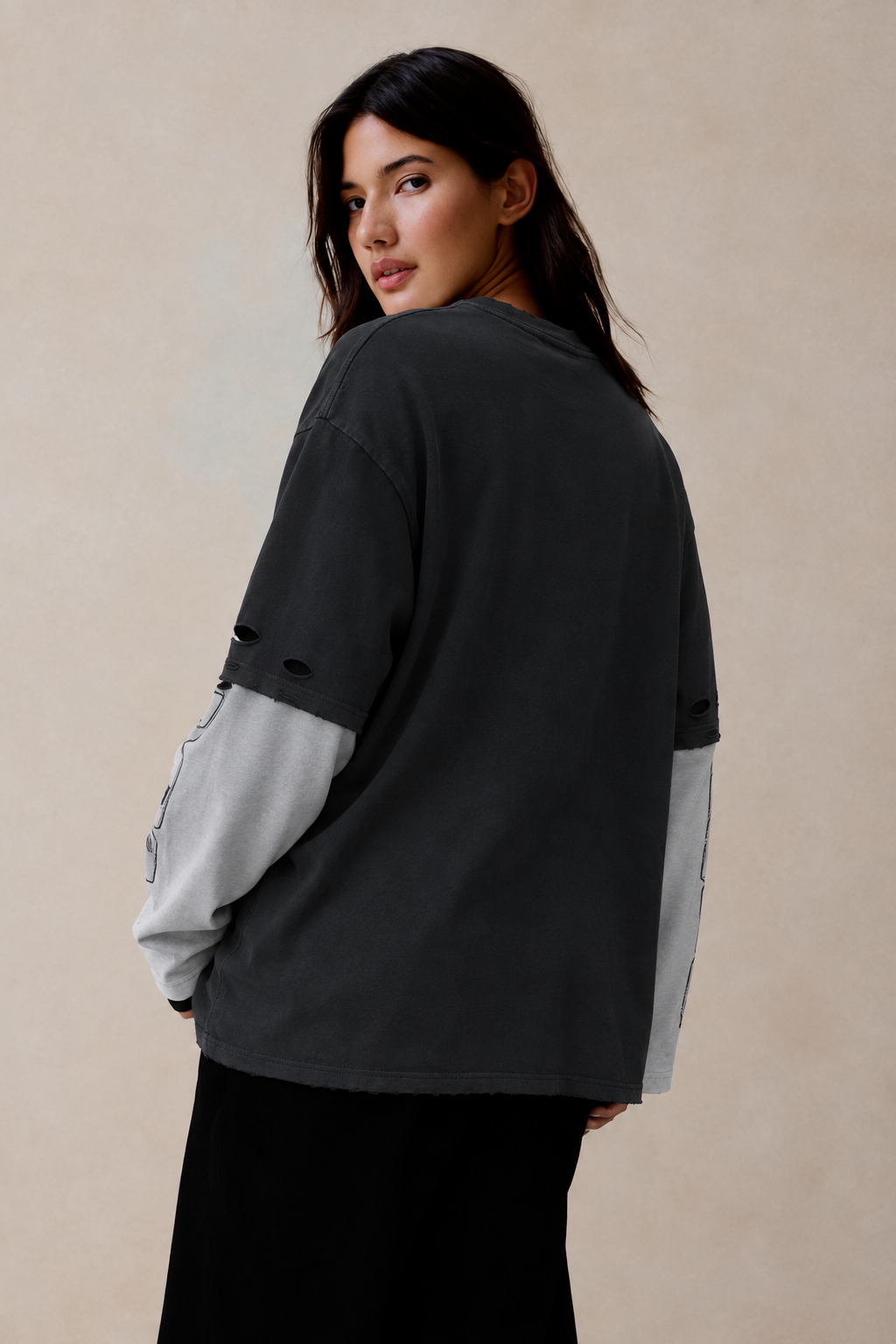 Crest Layered Tee