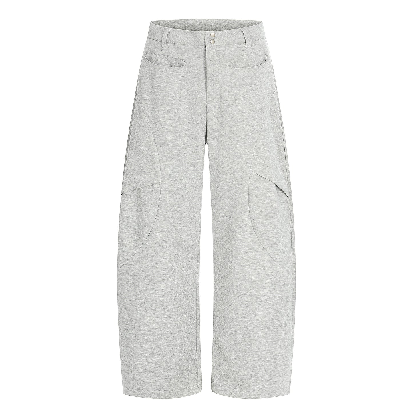 Arc Panel Wide-Leg Sweatpants