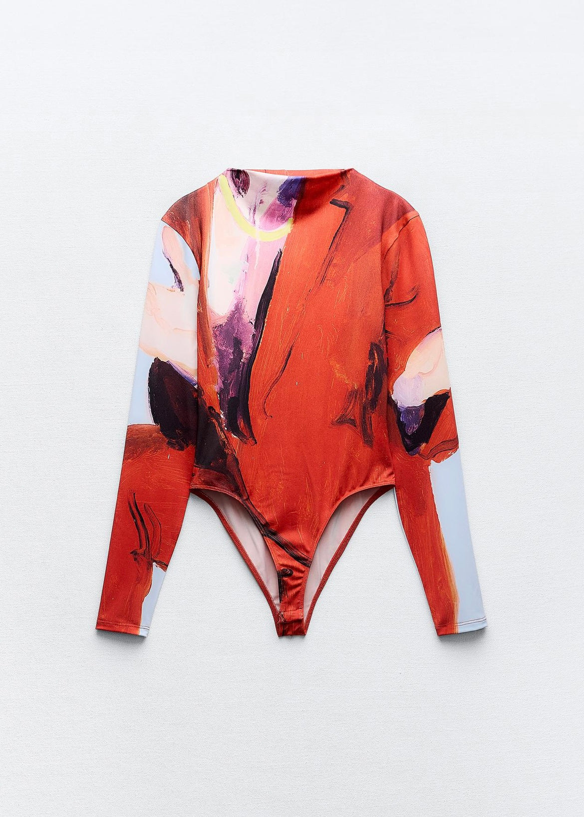 Red Xevi Sola Print Bodysuit