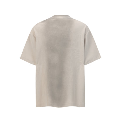 Chromatic Button Grid Tee