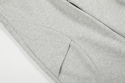 Arc Panel Wide-Leg Sweatpants