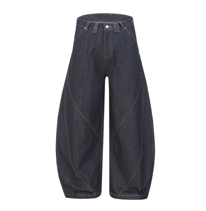AeroCurve Wide-Leg Denim Pants