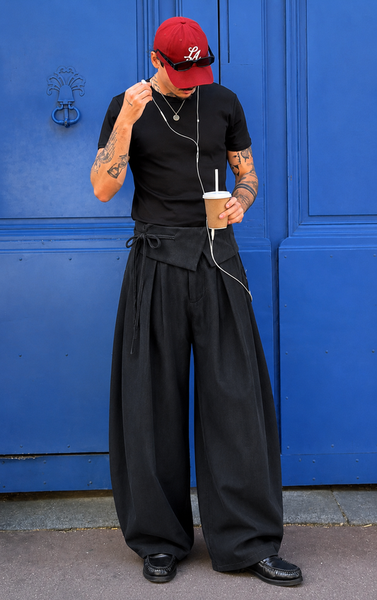Fold-Waist Trousers