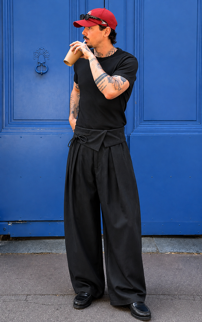 Fold-Waist Trousers