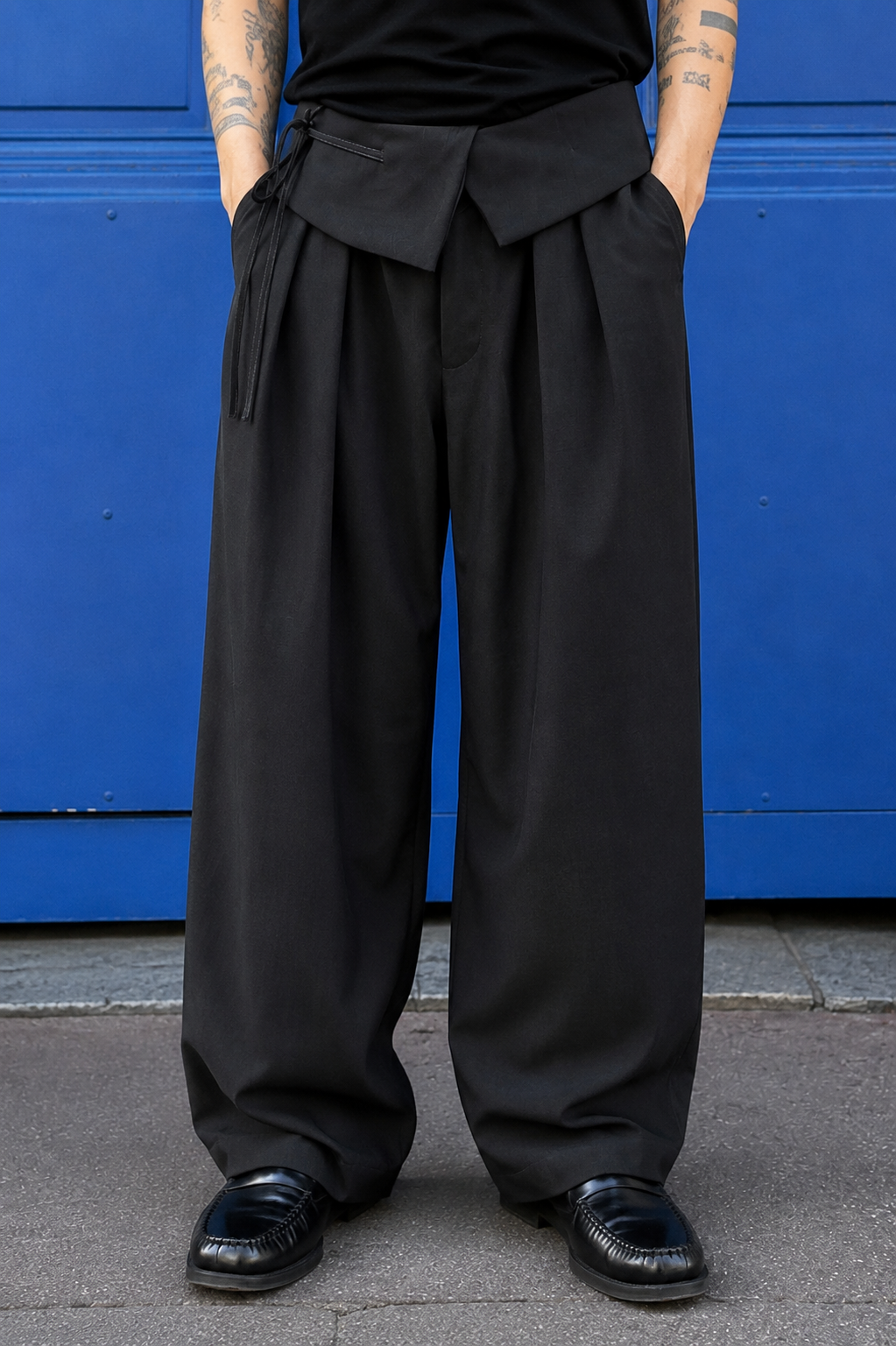 Fold-Waist Trousers