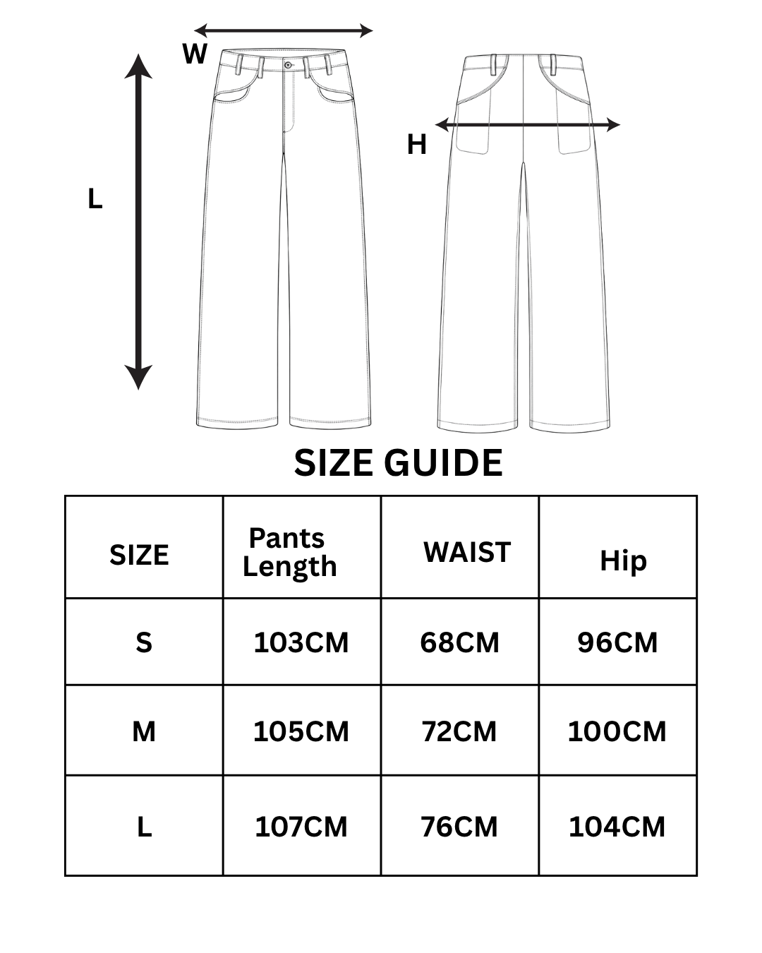 Wide Edge Pants