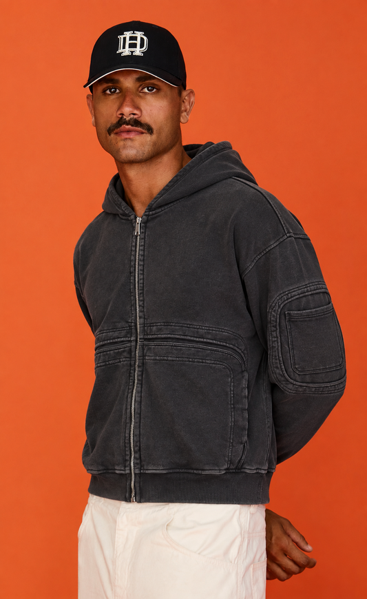 Utility Zip Hoodie