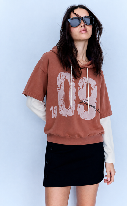 Layered Hoodie