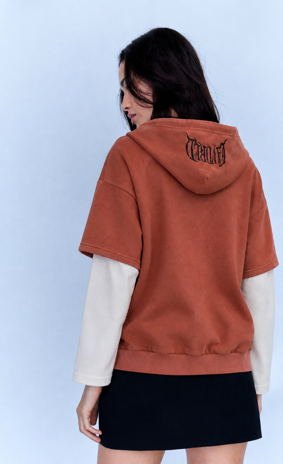 Layered Hoodie
