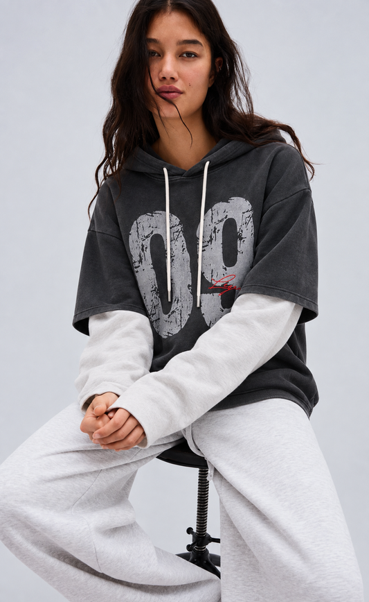 Layered Hoodie