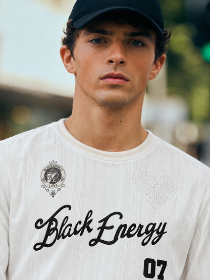 Lace Heart Jersey