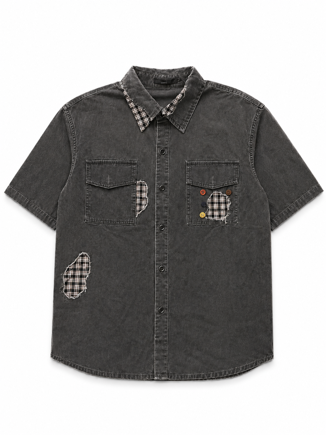 Patchwork Utility Shirt