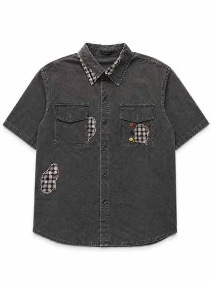 Patchwork Utility Shirt