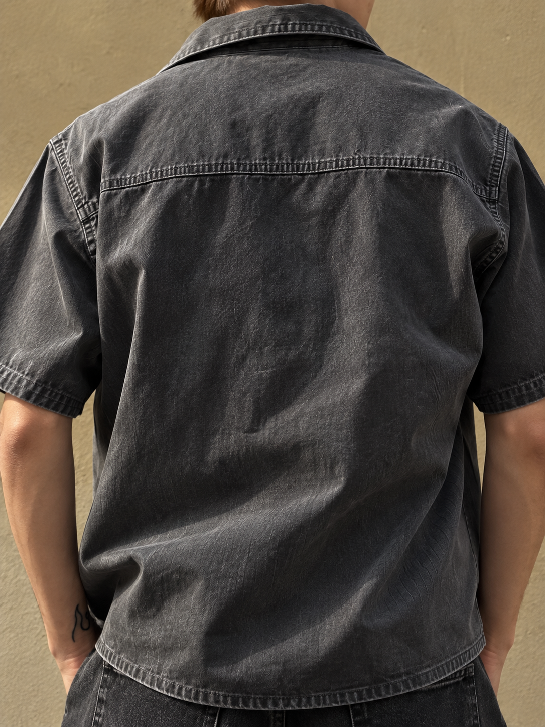 Patchwork Utility Shirt