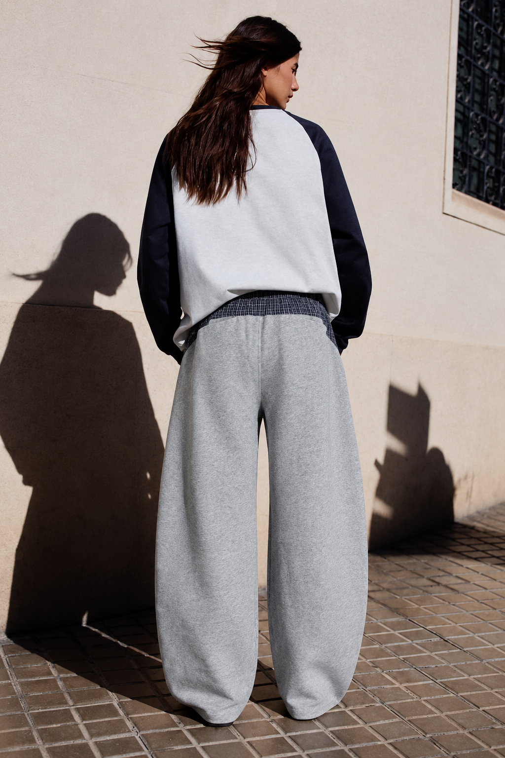 Plaid Baggy Pants