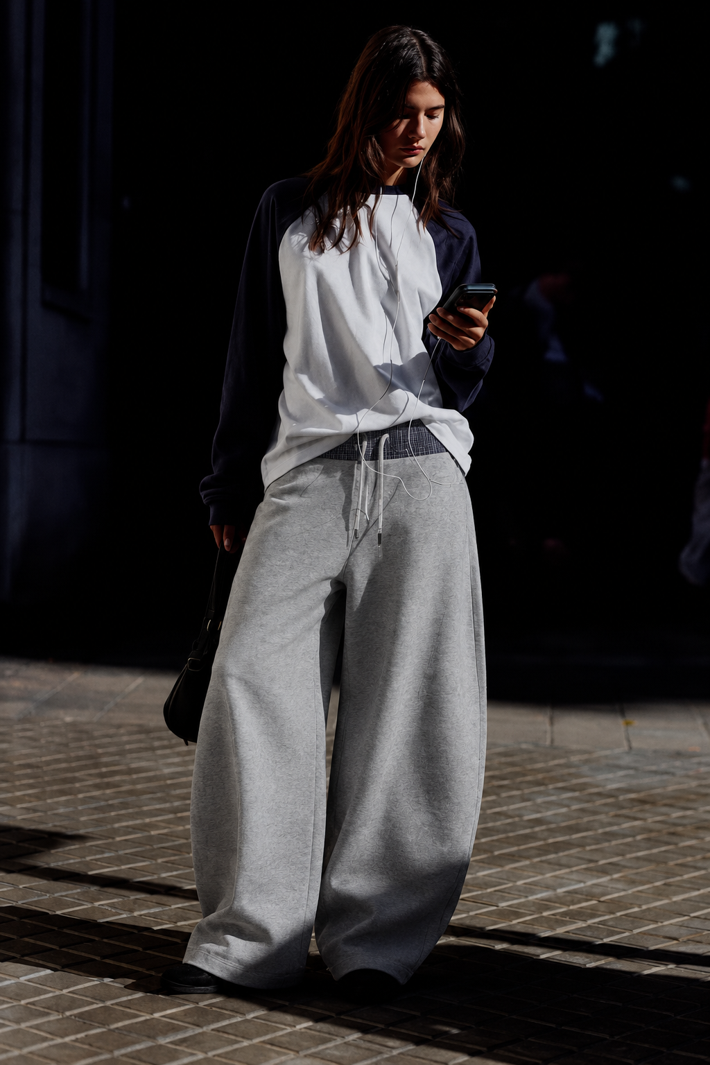 Plaid Baggy Pants