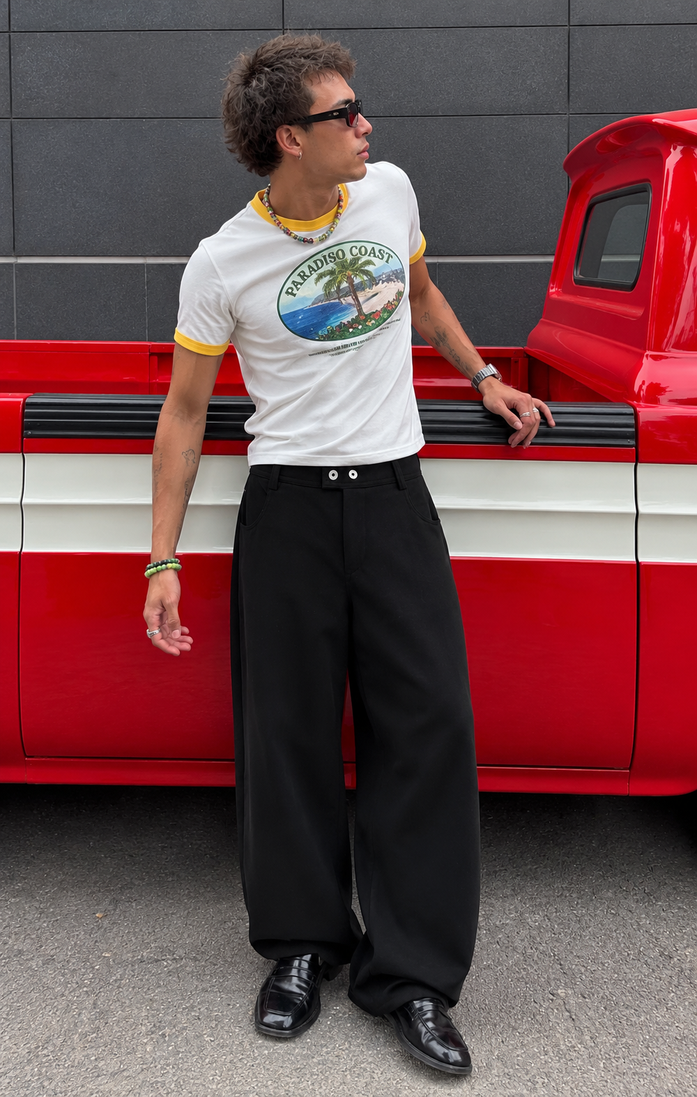 Relaxed Palazzo Pants