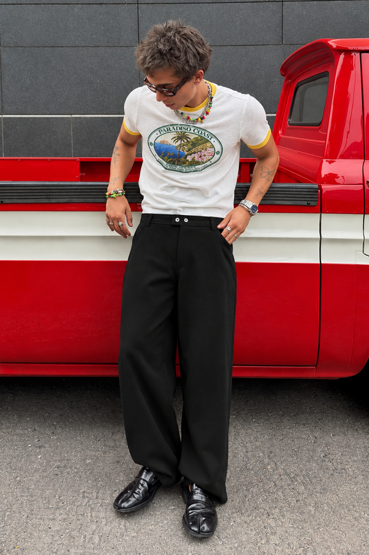 Relaxed Palazzo Pants