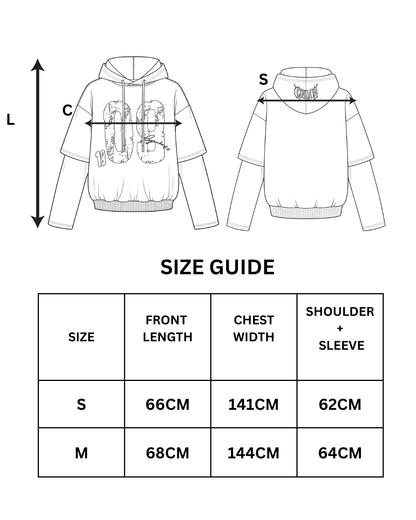 Layered Hoodie