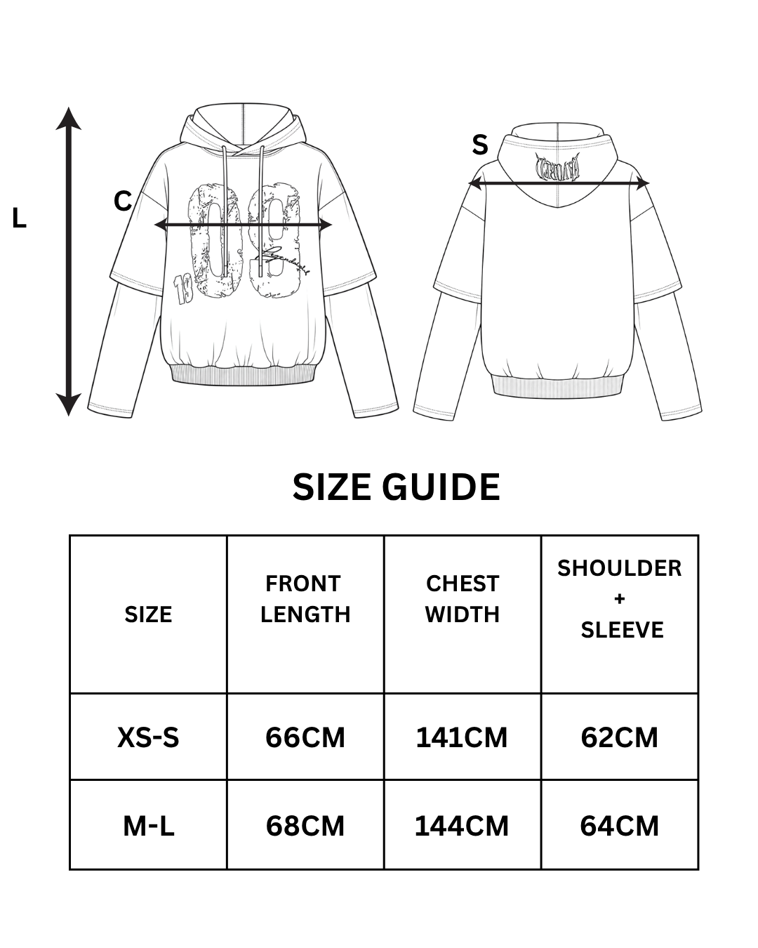 Layered Hoodie