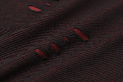 Scarline Distress Seam Tshirt