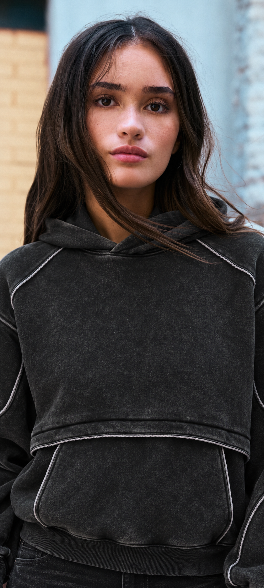 Shadow Panel Hoodie