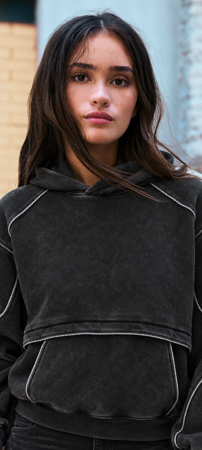 Shadow Panel Hoodie