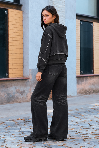 Shadow Panel Hoodie