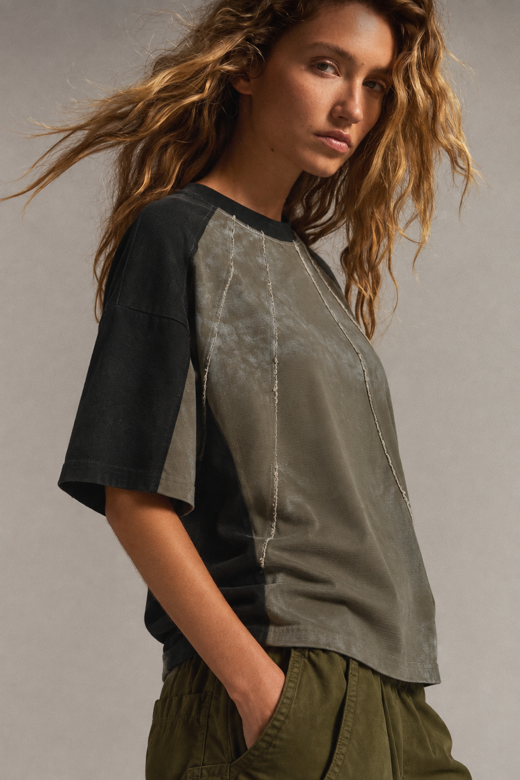 Shadow Panel Tee