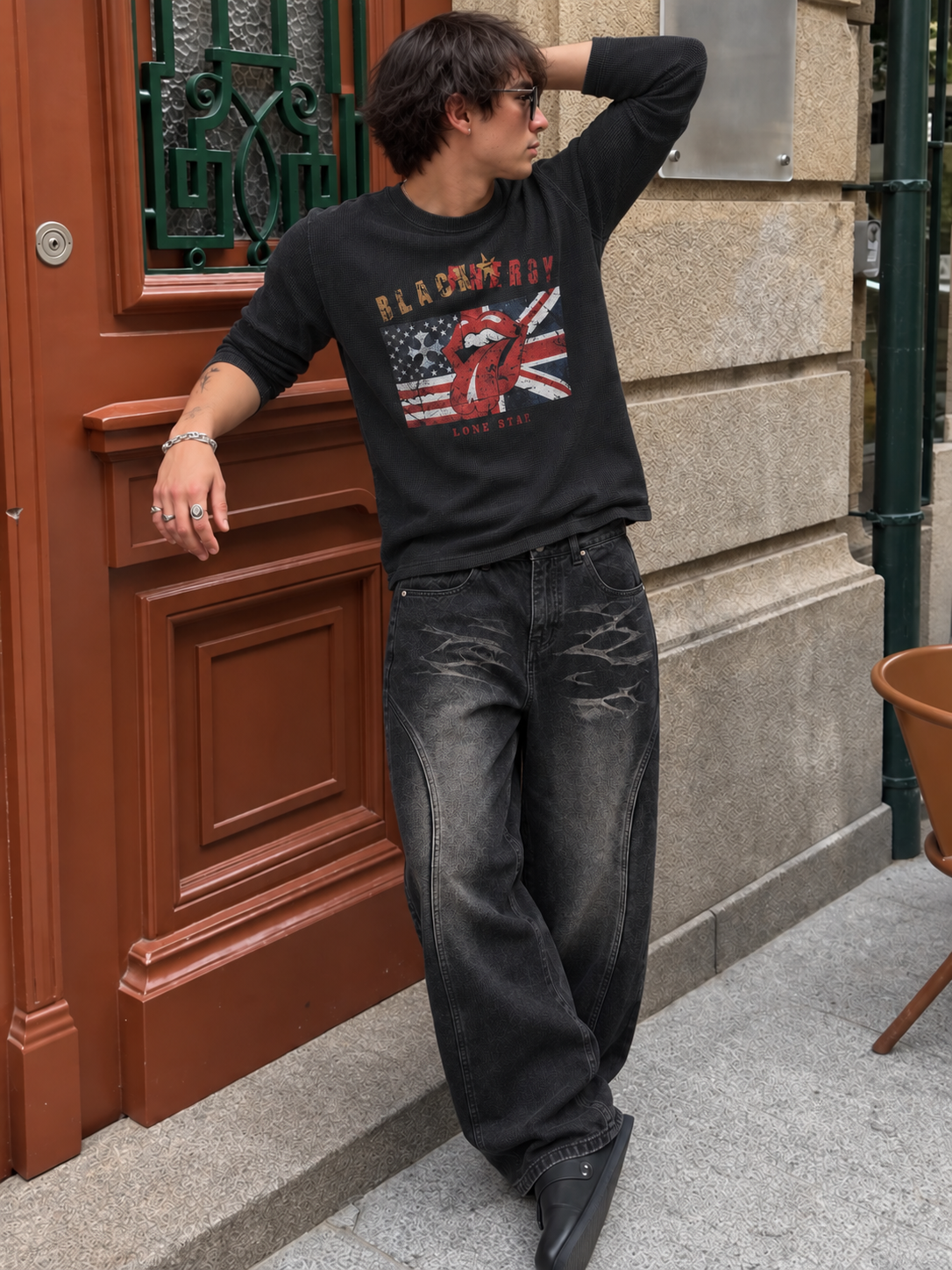 Vintage Faded Jeans