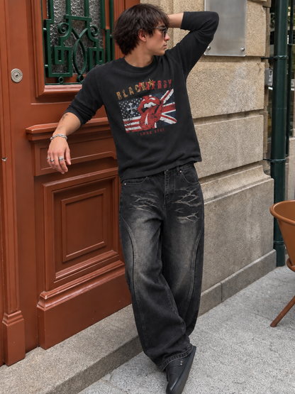 Vintage Faded Jeans