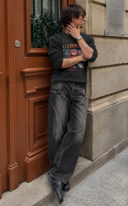 Vintage Faded Jeans