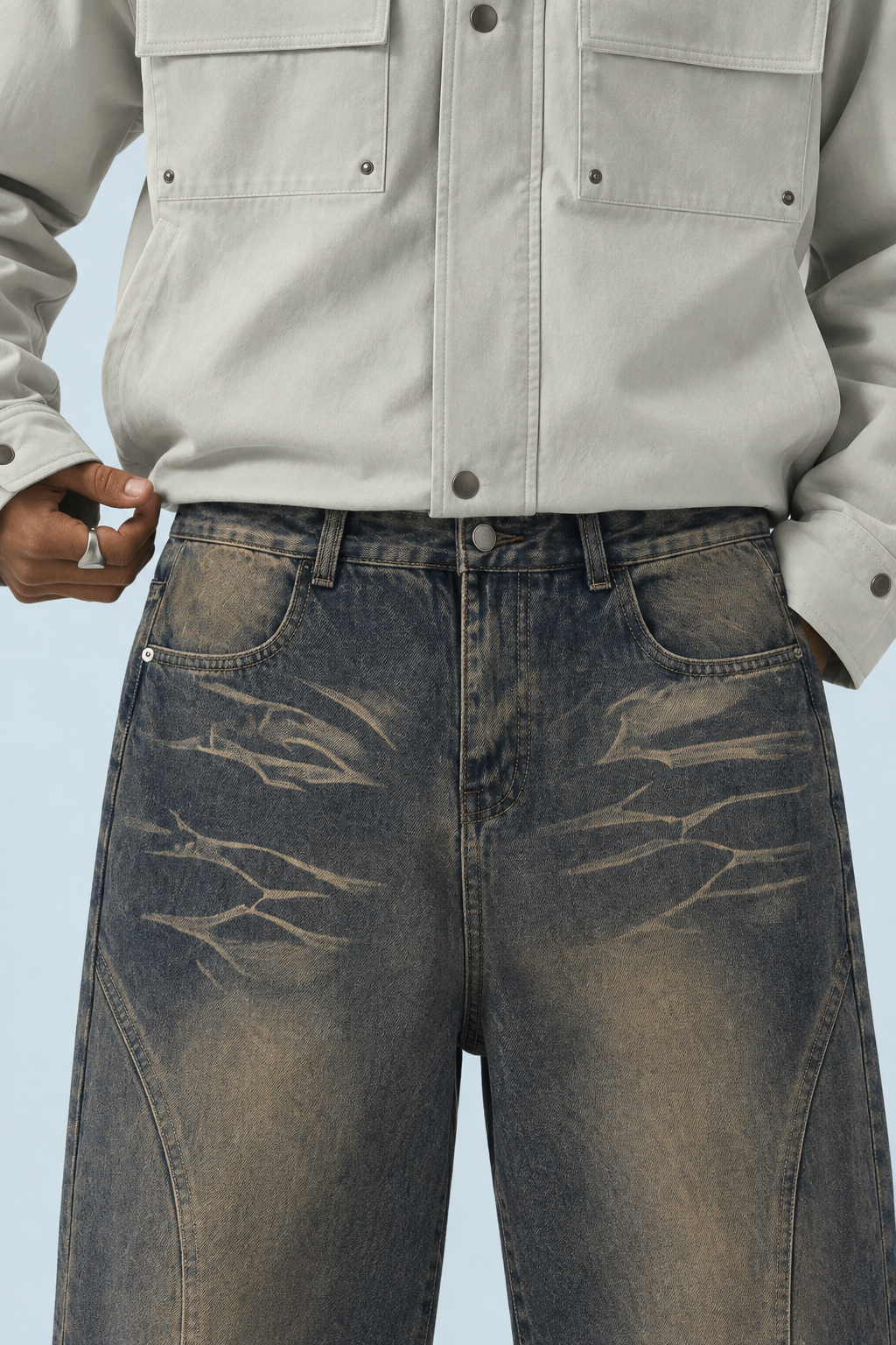 Vintage Faded Jeans