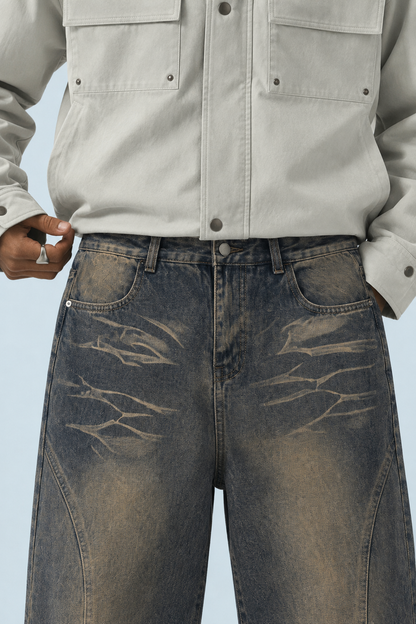 Vintage Faded Jeans