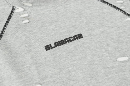 Scarline Distress Seam Tshirt